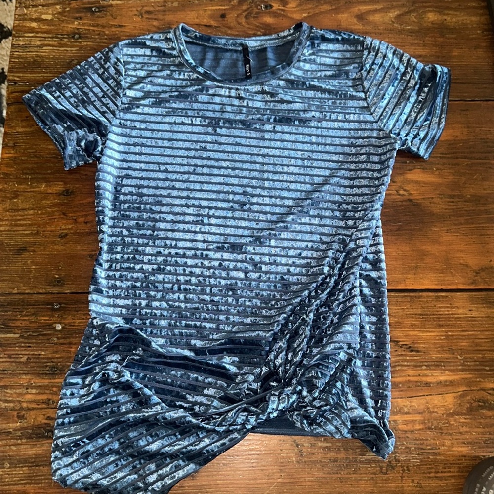 Yoyo 5 blouse metallic shirt